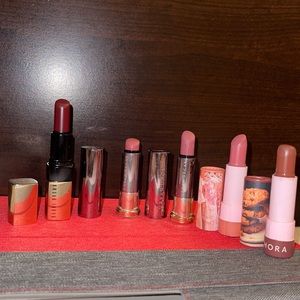 Bundle of nude lipsticks.